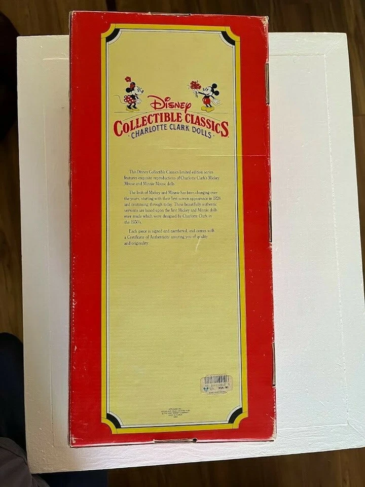 Muñecas Disney Applause Clásicos Coleccionables Minnie Mouse (S) Foto 4 de 4