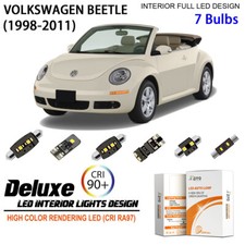 Led Interior Light Kit For Vw Beetle Convertible 1998-2011 Light Bulbs Upgrade