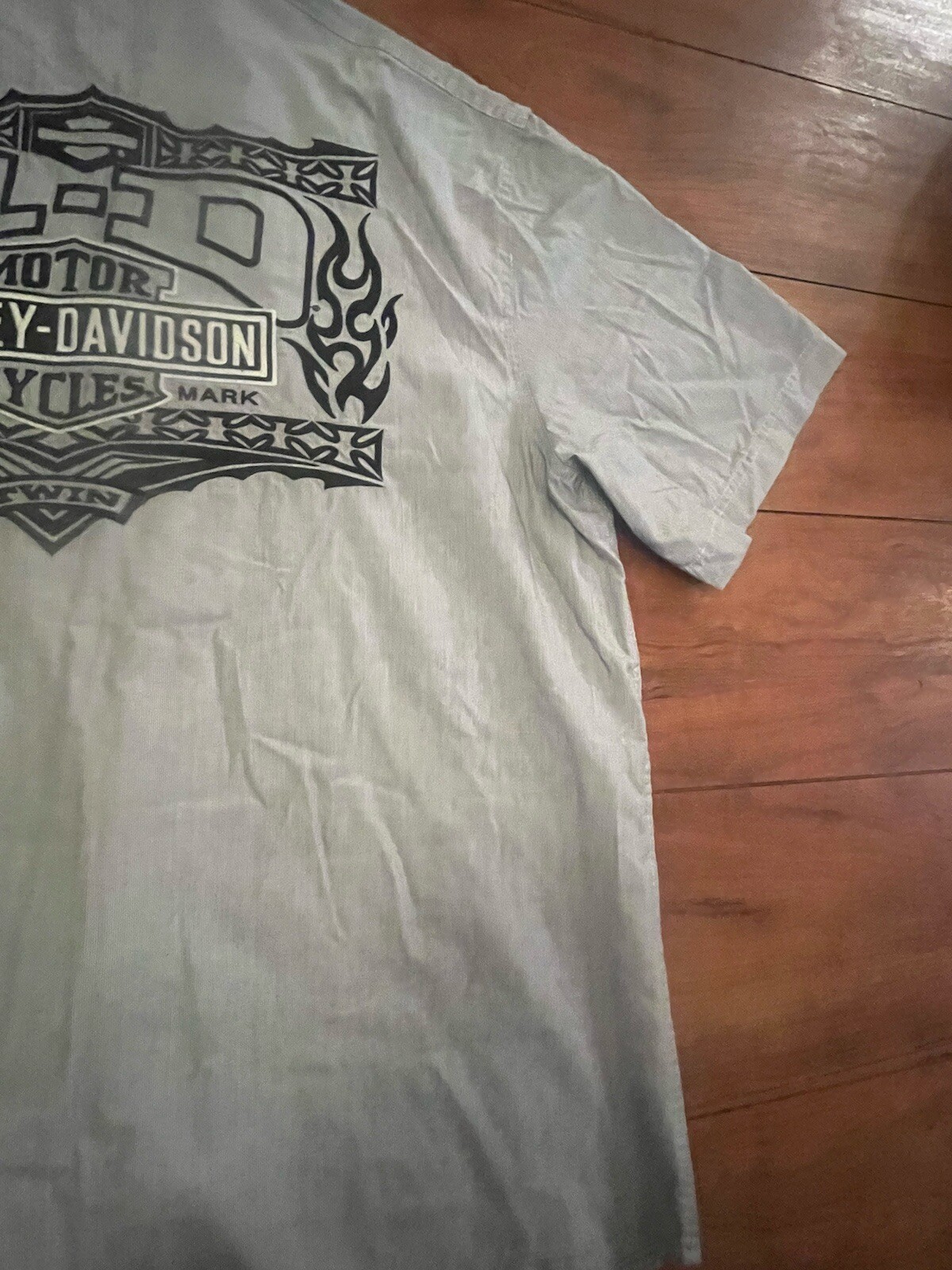 Harley Davidson Performance Button Up Embroidered… - image 7