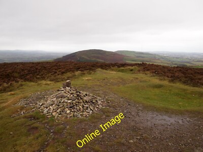 Photo 6x4 Moel Arthur Groes-fawr Penycloddiau in the distance. c2014