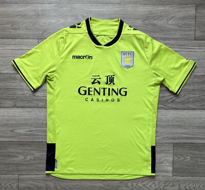 Maillot Foot Aston Villa Domicile 2012/13 – Macron Taille L – Violet