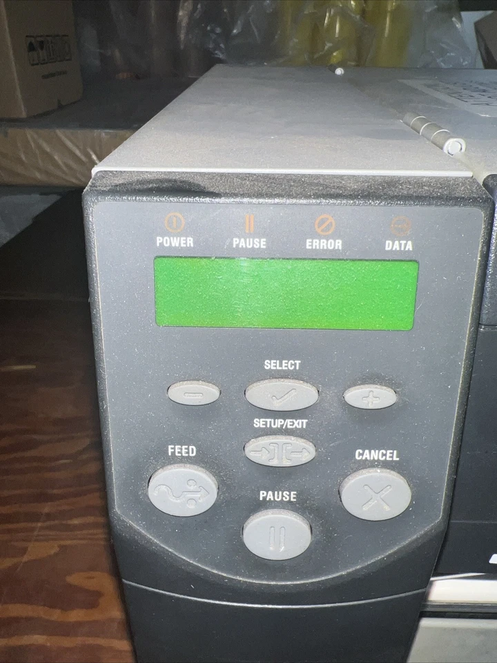 Zebra Z4M Plus Thermal Transfer Label Printer  Z4M00-3001-0030 (Parts/Repair) - Image 2 of 4