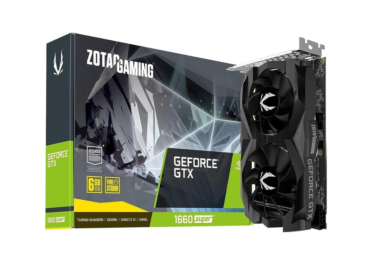 ZOTAC GeForce GTX 1660 Super 6GB GDDR6 192-bit Gaming Graphics