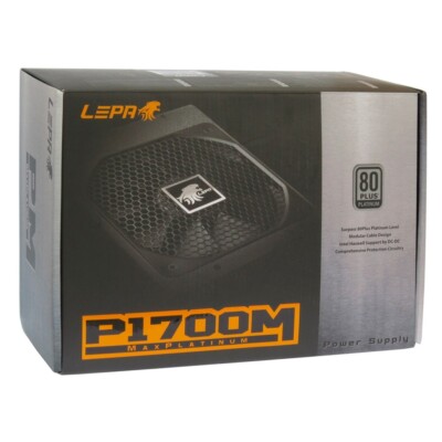 1700 Watt 80 Plus Platinum modulares LEPA ATX PC Netzteil