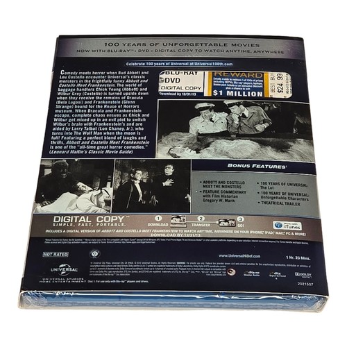 Abbott and Costello Meet Frankenstein Blu-ray + DVD-100th Anniversary - Picture 4 of 10