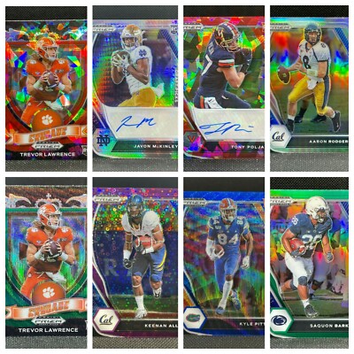 2021 Prizm Draft Picks - PARALLELS / AUTOS / ICE - Pick Your Card - 20% Off 4+