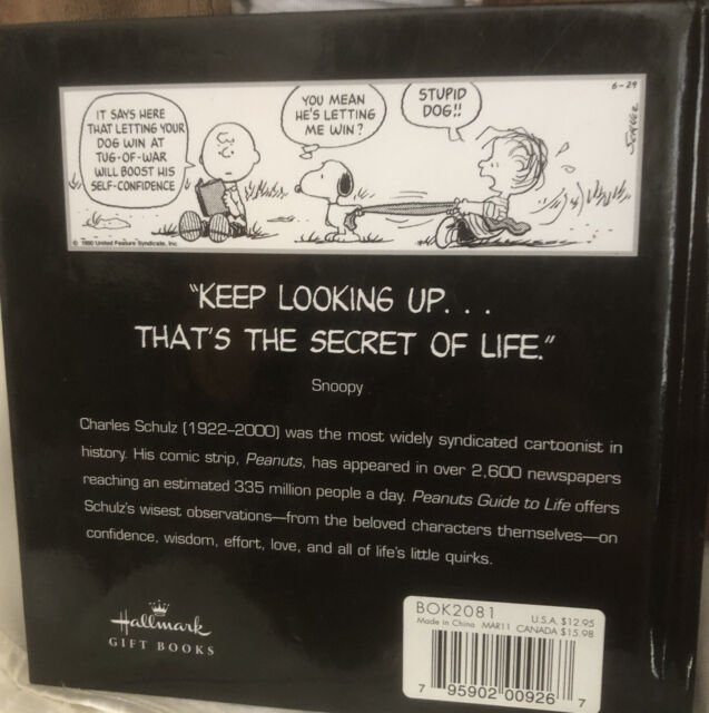 Hallmark Bok81 Peanuts Guide To Life Book For Sale Online Ebay