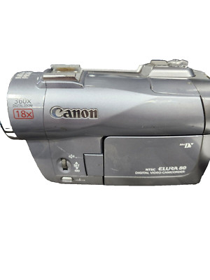 Canon Elura 80 Digital Video Camcorder NO CHARGER Fast Shipping FOR PARTS