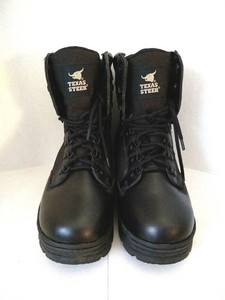 texas steer boots black