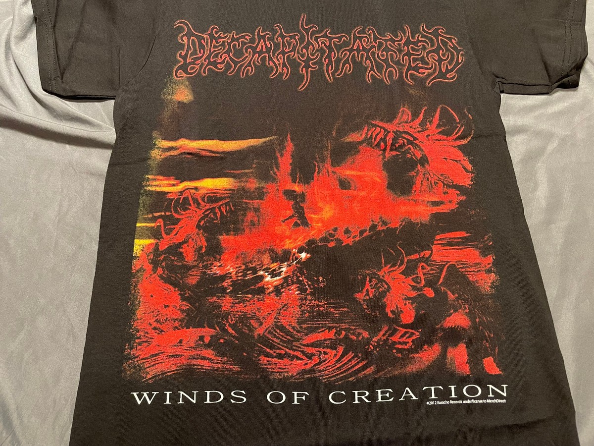 その他 Mask of Deceit RF Decapitated winds of creation Sm T-Shirt Official Death