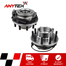 Pair Front Wheel Hub Bearing for 2005-2010 Ford F-450 F-550 Super Duty 4WD DRW