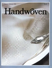 Handwoven by Interweave Press 1987 Volume 8 Nr. 1-5
