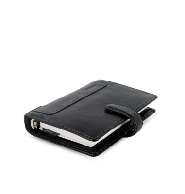 Filofax Pocket Size Holborn Organiser Planner Diary Leather Black