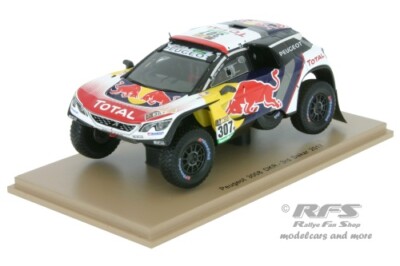 Peugeot 3008 DKR Rallye Rally Dakar 2017 Despres 1:43 Spark 5612