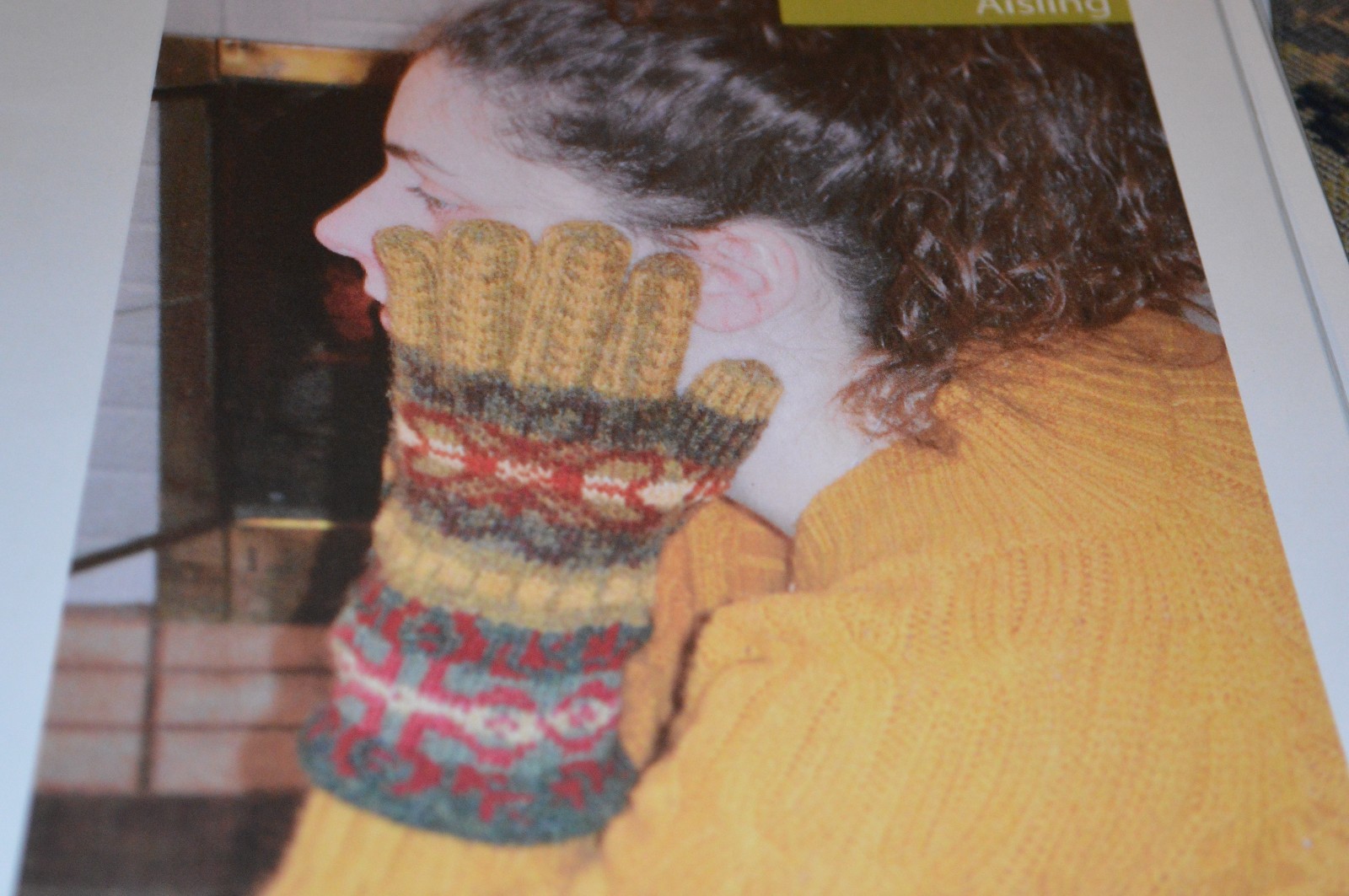 Woolen Collectibles Knitting Pattern Aisling Gloves eBay