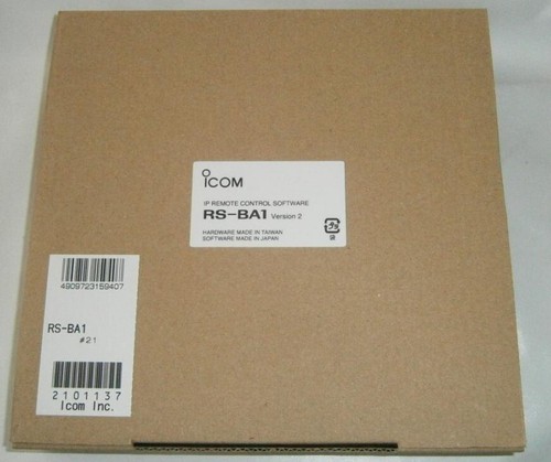 Icom RS-BA1 Version 2 IP Remote Control Software Remote Encoder RC-28 ...
