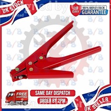 NYLON CABLE ZIP TIE HAND TOOL HEAVY DUTY FASTEN GUN TENSIONER CRIMPER CUTTER