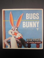 View-Master B531 Bugs Bunny 3 Reels 21 Pictures Packet VINTAGE EXCELLENT