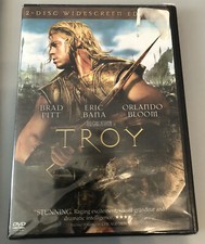 Troy NEW SEALED DVD, 2004, 2-Disc Set, Widescreen Brad Pitt Orlando Bloom