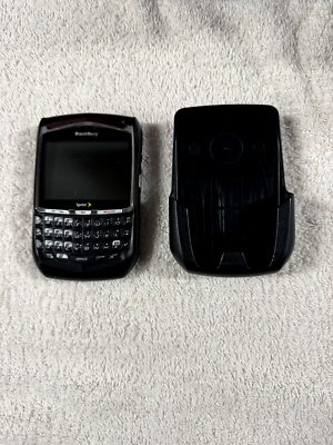 BlackBerry 8703e CDMA Smartphone Black Verizon Cell Phone w/Belt