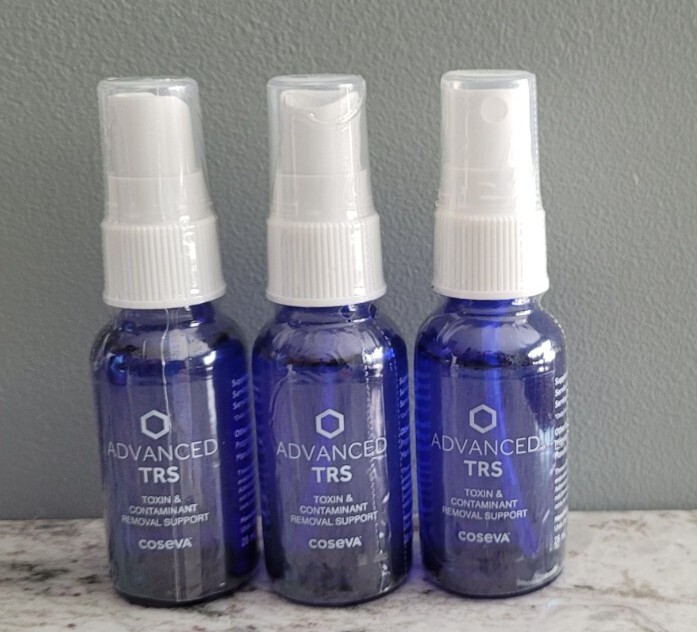 3 Coseva Advanced TRS Toxin Contaminant Heavy Metal Detox Removal Spray