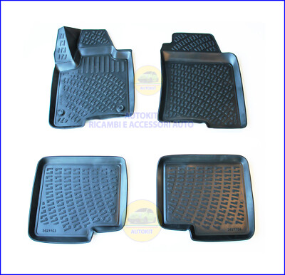 Set Tappeti Velluto Fiat Panda III 2012+ - 4 Pezzi Qualità Superiore