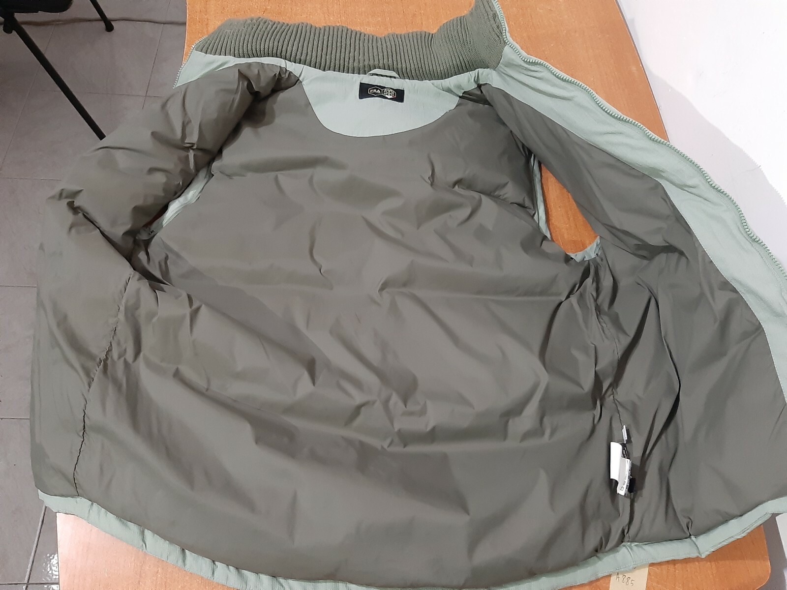 FILA GIUBBOTTO GIUBBINO CAPPOTTO GIACCHE LONG JACKET UOMO MAN VERDE L XL A874