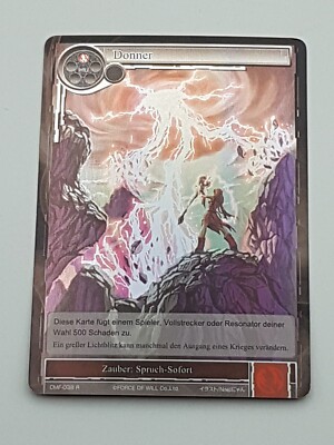Force of Will TCG Einzelkarte Holo NM