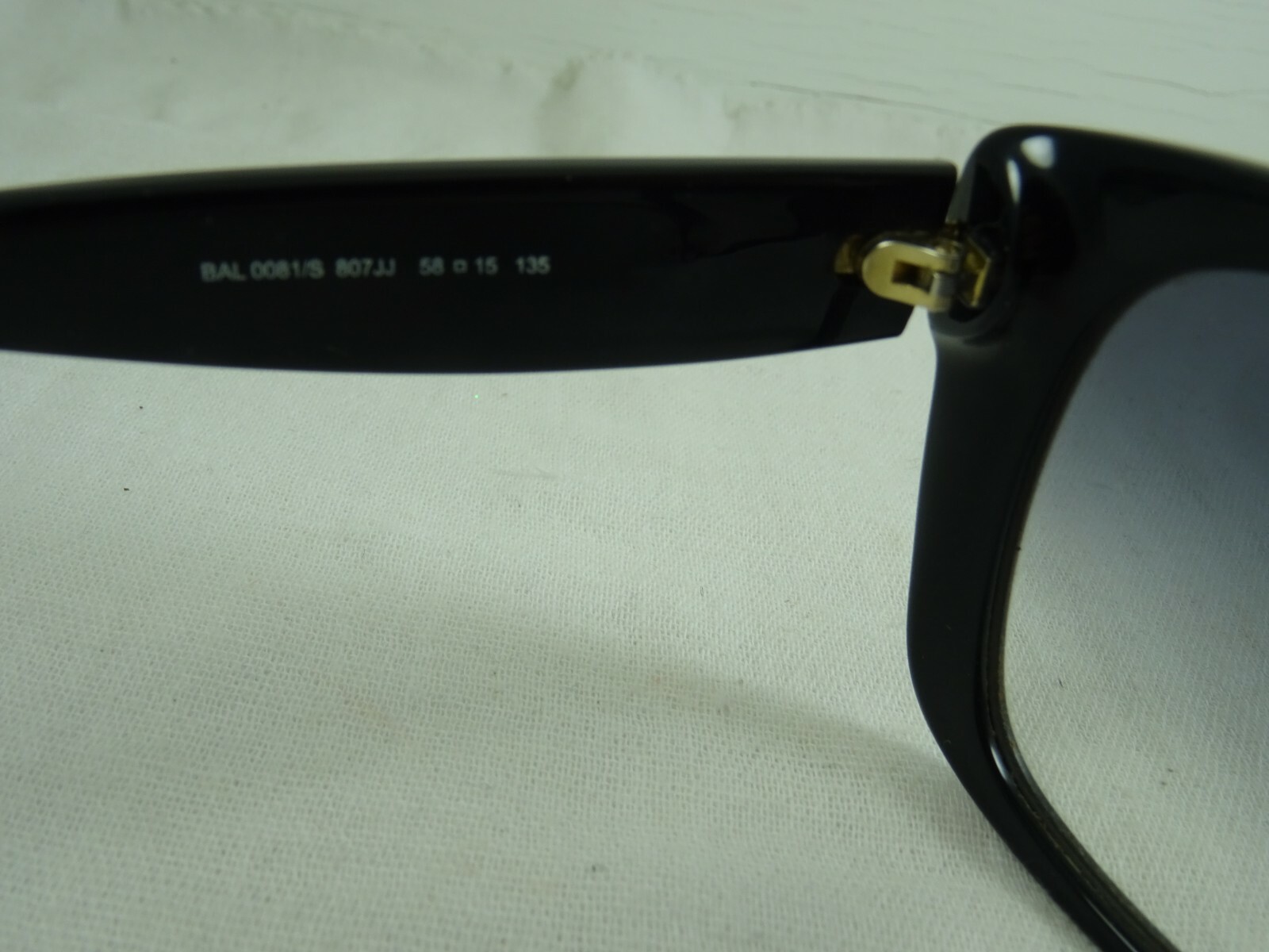 Balenciaga Rectangular Square Black Frame Sunglas… - image 7