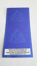 2 x Triquetra face paint stencils reusable many times Wiccan gothic Pagan