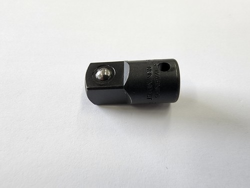Snap-on Tools USA NOS 1/4" - 3/8" Drive Industrial Adapter Extension Socket GTA3 - Bild 3 von 7