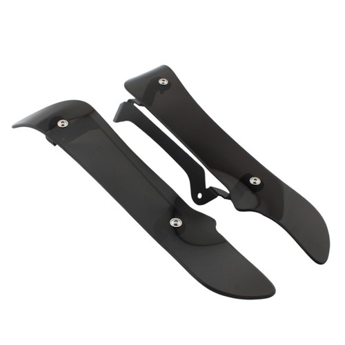 Motorcycle Side Spoilers Wind Deflectors Protector For BMW K1600GT 2017-23 Black - Picture 3 of 11
