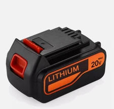 1-4x replacement for Black and Decker 20 Volt MAX Lithium LBXR20  LBX20 Battery