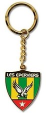 Togo football crest keyring Togolaise Les Eperviers soccer key ring chain