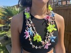 1 X Hawaiian Luau Lei Necklace Fancy Dress Caribbean