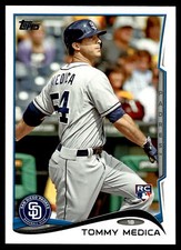 2014 Topps #278 Tommy Medica Rookie San Diego Padres