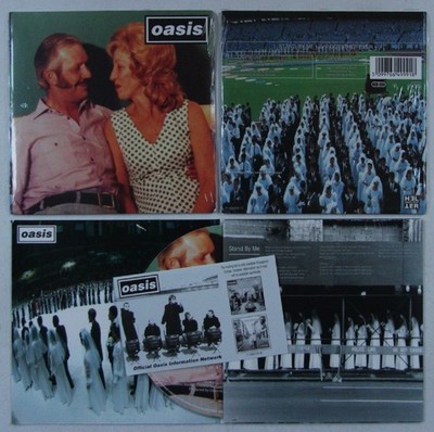 Oasis Stand By Me EU CD-Single 1997 Gatefold Cardcover New+Sealed + Card Britpop
