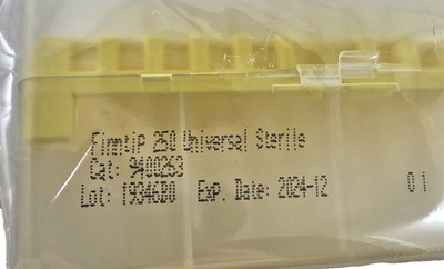 Thermo Scientific 9400263 Finntip 250 Sterile Universal Pipet Tips 0.5 250µL