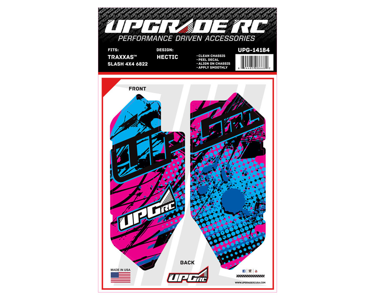 UpGrade RC Chassis Protector for Traxxas® Slash® 4x4 (Hectic) (1) [UPG-14184]