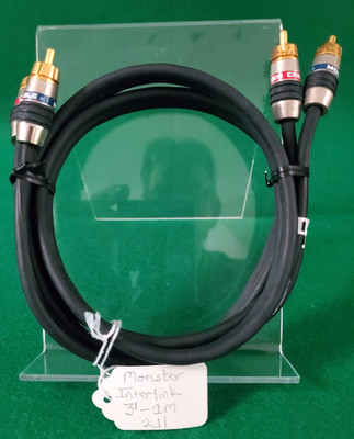   Monster Interlink 250 RCA Cable  Omni Directional, 3Ft 4In ~ 1M, #211