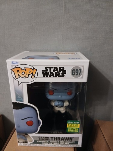 Funko Pop! Grand Admiral Thrawn '697 - 2024 San Diego Comic Con Exclusive Vinyl - Bild 1 von 8