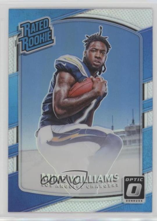 2017 Donruss Optic Rated Rookie Holo Prizm Mike Williams #174 5z4