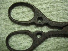 Antique scissors Joseph Feist Solingen Tailor Shears Ceremonial Work Great 1900s