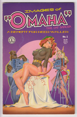 Kitchen Sink IMAGES OF OMAHA THE CAT DANCER #1 Reed Waller 1992 Gaiman, Ellison