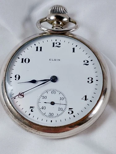 Elgin Antique Pocket Watch 16s 7j