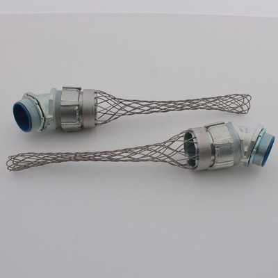 Hubbell 7406094 2'' Liquidtight Conduit Connector Fitting w/Mesh 45� Elbow 2-Pack