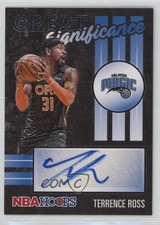 2020-21 Panini NBA Hoops Great SIGnificance Terrence Ross #GS-TRS Auto 02ho