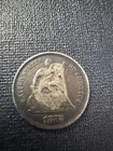 1872 S Seated Liberty Half Dime