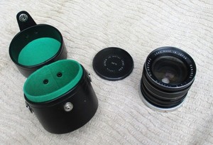Hanimex f=28mm 1:2.8 Manual Camera Lens + (Different Brand) Case