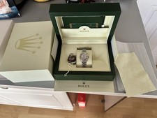 Rolex 26mm Datejust Ref:179174 With White Gold Bezel And Factory Diamond Dial.
